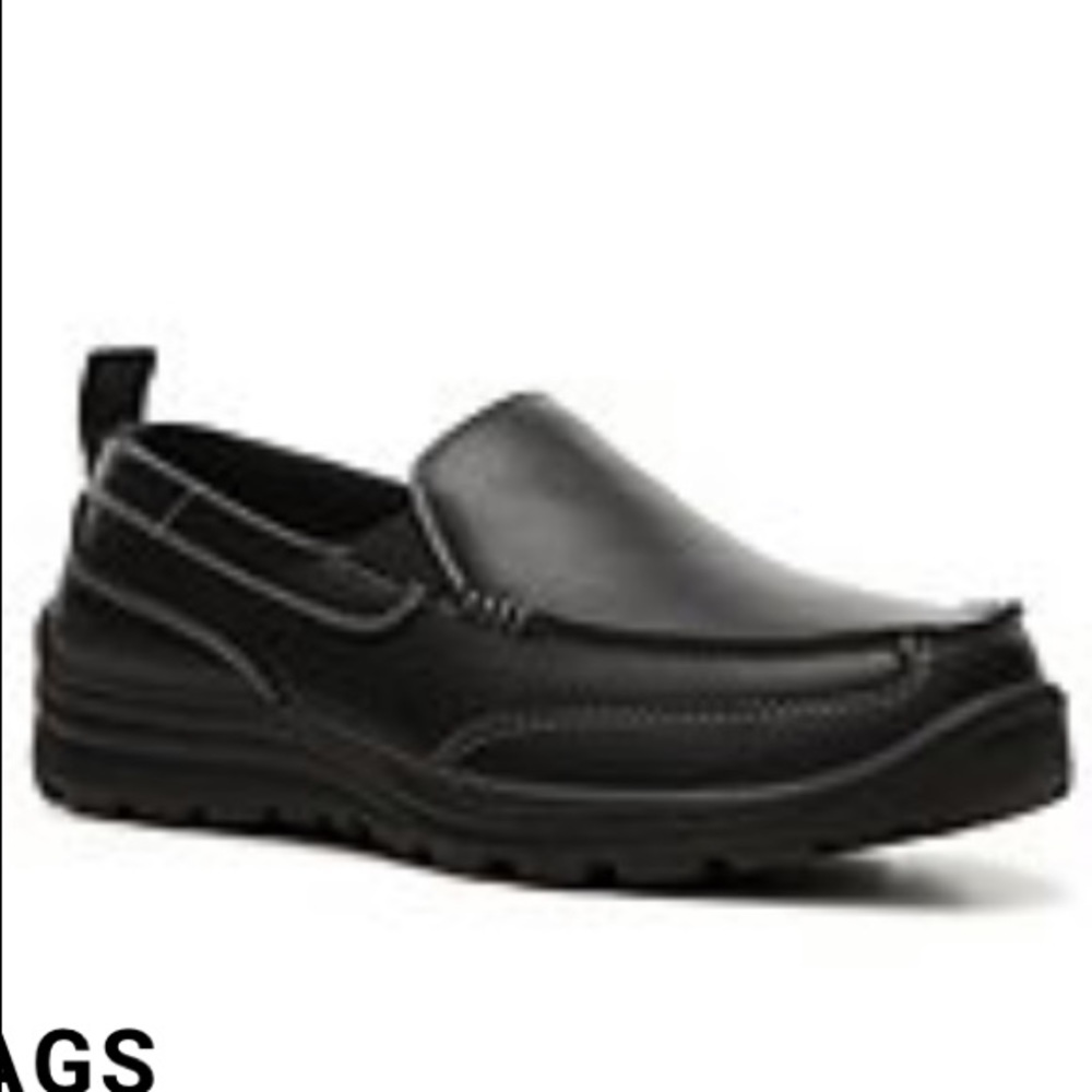 Men’s Deer Stags Black Slip-Ons Youth